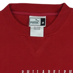 Puma - Philadelphia Phillies Crew Neck Sweatshirt 2001 Medium Vintage Retro Baseball