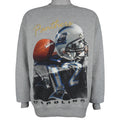 NFL (Lee) - Carolina Panthers Locker Room Crew Neck Sweatshirt 1998 Large Vintage Retro Football