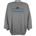 NFL (Logo Athletic) - Carolina Panthers Embroidered Crew Neck Sweatshirt 1990s Large Vintage Retro Football