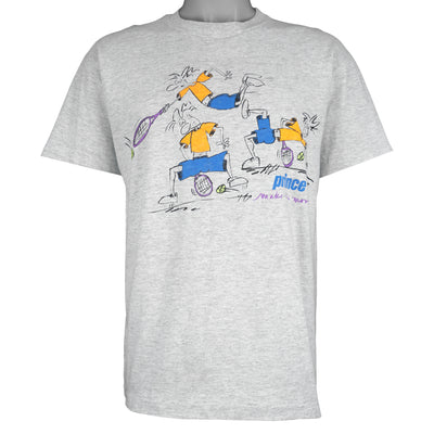 Vintage (Prince) - Make The Move Tennis Caricature T-Shirt 1990s Medium