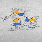 Vintage (Prince) - Make The Move Tennis Caricature T-Shirt 1990s Medium Vintage Retro