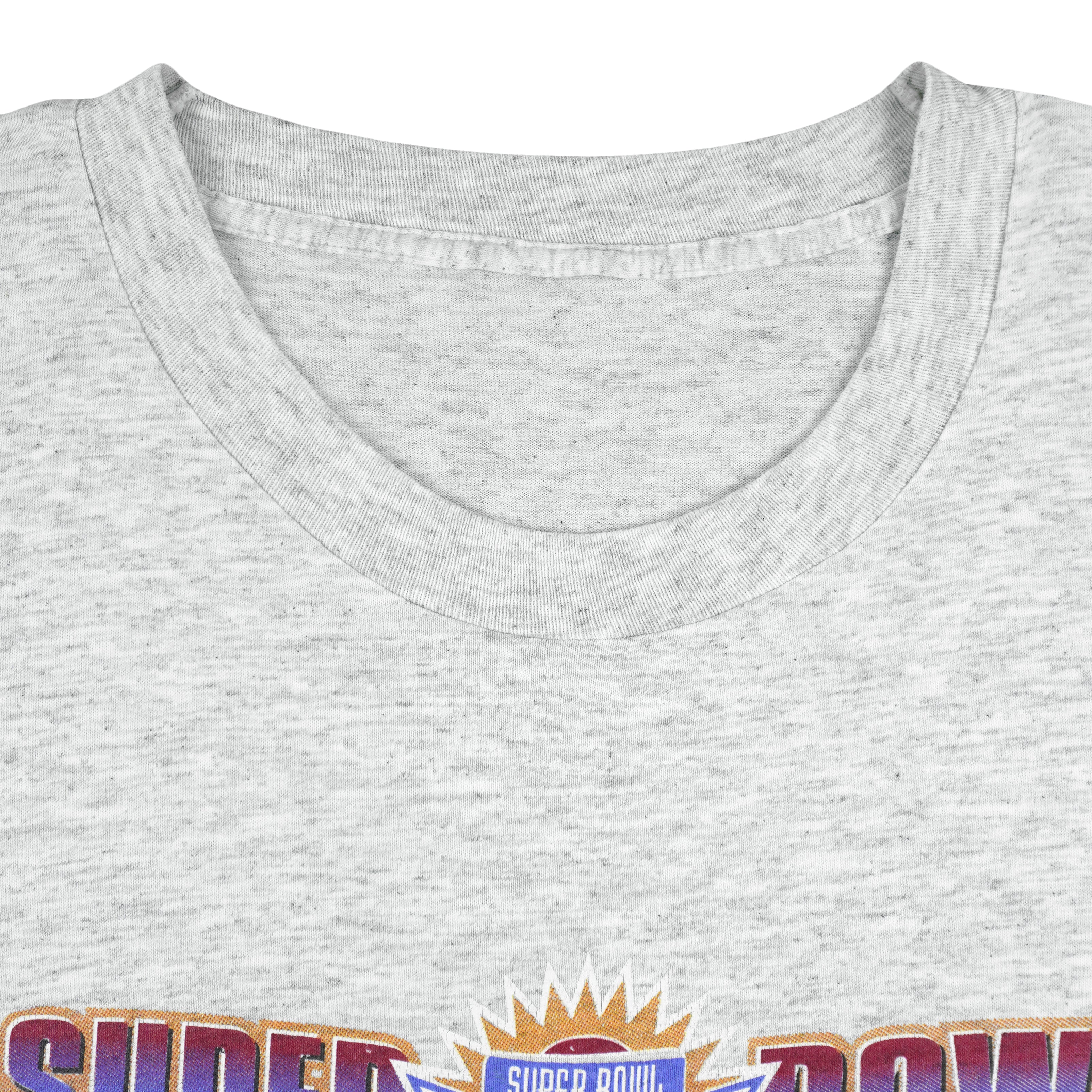 NFL (Hanes) - Chargers Vs 49ers Super Bowl XXIX T-Shirt 1995 X-Large Vintage Retro Football 