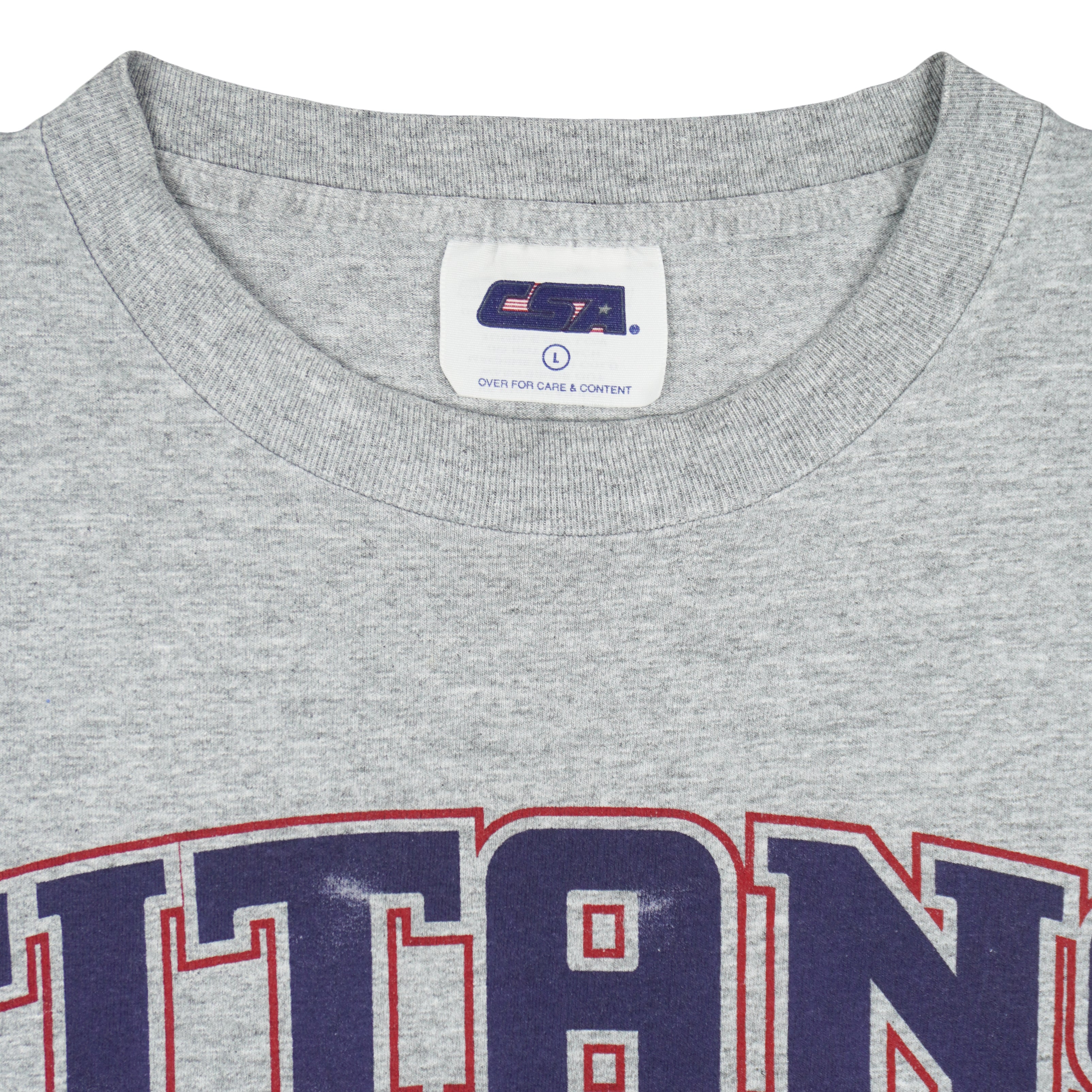 NFL (CSA) - Tennessee Titans Football T-Shirt 2000 Large Vintage Retro Football