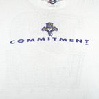 NHL (Magic Johnson) - Florida Panthers Commitment T-Shirt 1990s X-Large Vintage Retro Hockey
