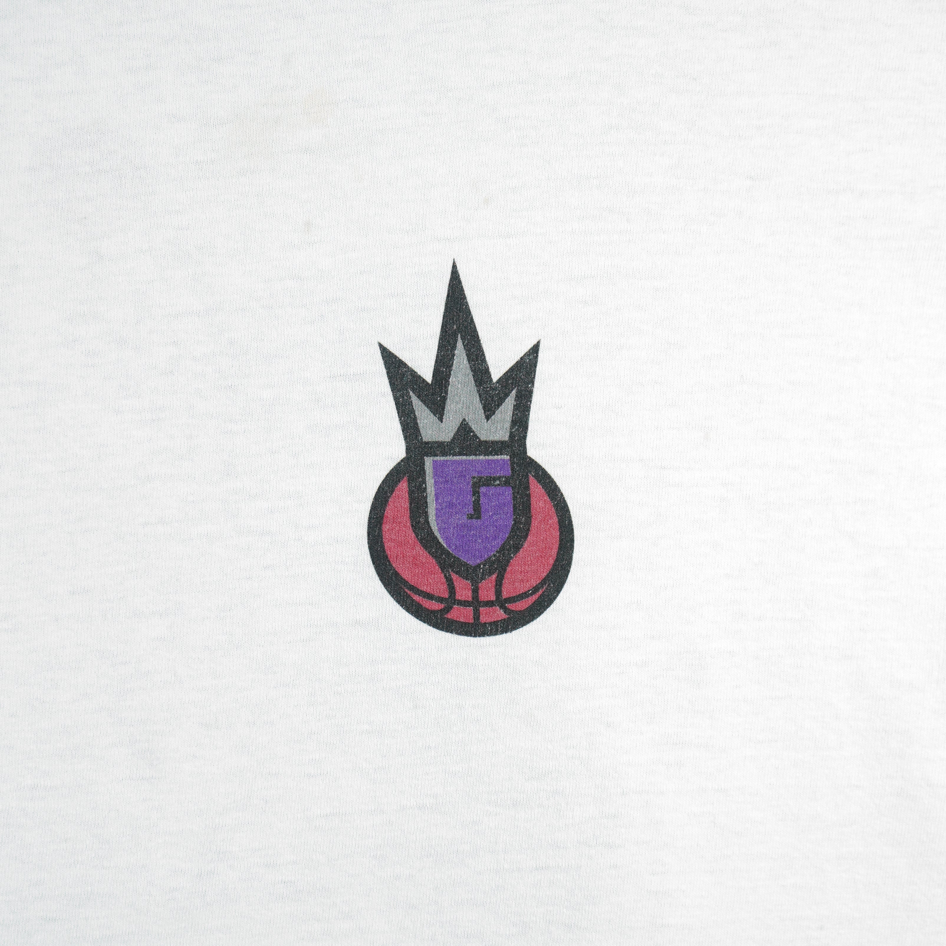 NBA (Power Pro) - Sacramento Monarchs Single Stitch T-Shirt 1999 Vintage Retro Basketball