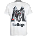 Vintage - Mississauga IceDogs Canada Hockey Team T-Shirt 1990s Large Vitage Retro Hockey