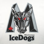 Vintage - Mississauga IceDogs Canada Hockey Team T-Shirt 1990s Large Vitage Retro Hockey