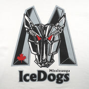 Vintage - Mississauga IceDogs Canada Hockey Team T-Shirt 1990s Large Vitage Retro Hockey