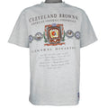 NFL (Nutmeg) - Cleveland Browns Central Division T-Shirt 1990s Large Vintage Retro Football
