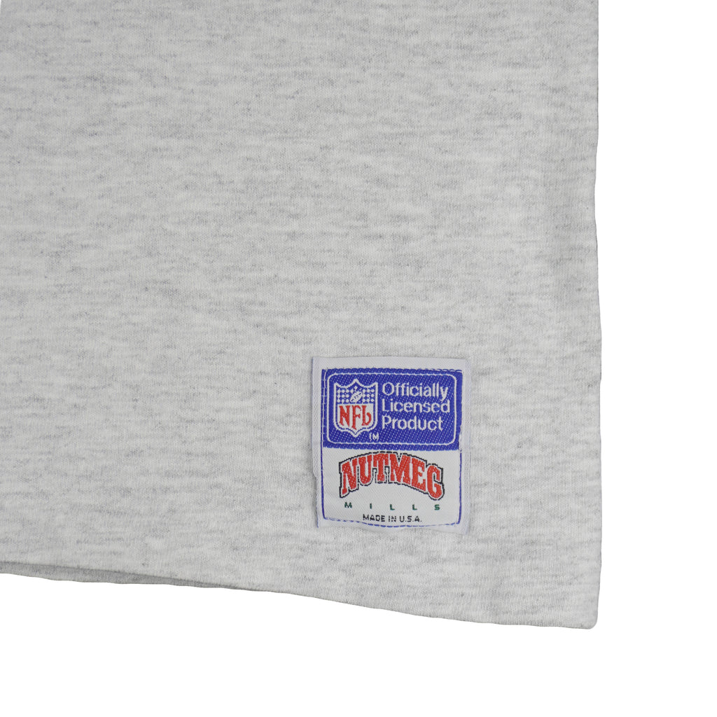 NFL (Nutmeg) - Cleveland Browns Central Division T-Shirt 1990s Large Vintage Retro Football