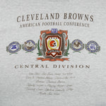 NFL (Nutmeg) - Cleveland Browns Central Division T-Shirt 1990s Large Vintage Retro Football
