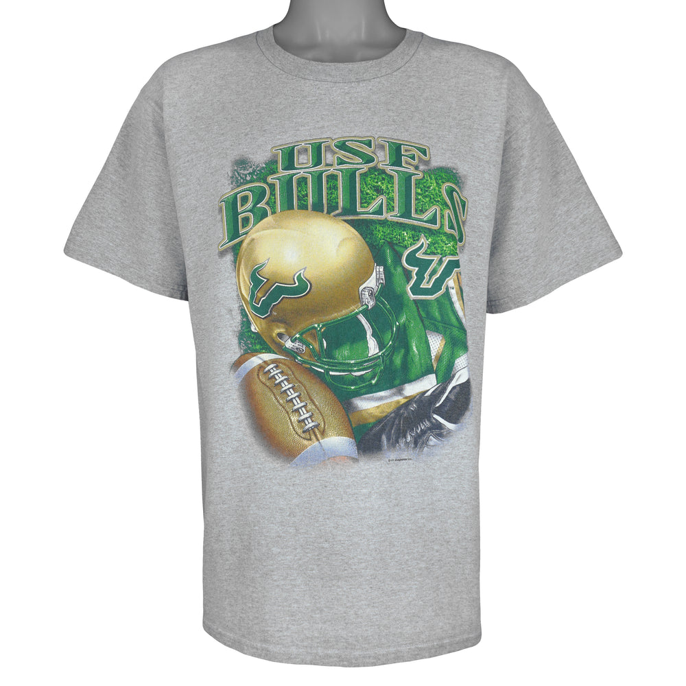 NCAA (Lee) - USF South Florida Bulls T-Shirt 1990s Large Vintage Retro