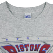 NBA (Salem) - Detroit Pistons World Champs T-Shirt 1990 Large Vintage Retro Basketball