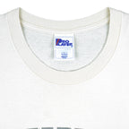 NHL (Pro Player) - Pittsburgh Penguins Big Spell-Out T-Shirt 1990s Large Vintage Retro Hockey