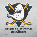 NHL (Trench) - Mighty Ducks Of Anaheim T-Shirt 1993 Medium Vintage Retro Hockey