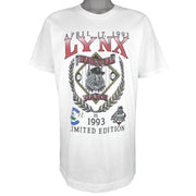 Vintage - Ottawa Lynx Inaugural Game Limited Edition T-Shirt 1993 Large Vintage Retro