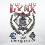 Vintage - Ottawa Lynx Inaugural Game Limited Edition T-Shirt 1993 Large Vintage Retro