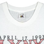 Vintage - Ottawa Lynx Inaugural Game Limited Edition T-Shirt 1993 Large Vintage Retro