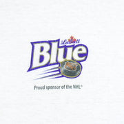 NHL (Hanes) - Labatt Blue Sponsor Western Conference Team T-Shirt 2001 X-Large Vintage Retro Hockey