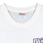 NHL (Hanes) - Labatt Blue Sponsor Western Conference Team T-Shirt 2001 X-Large Vintage Retro Hockey