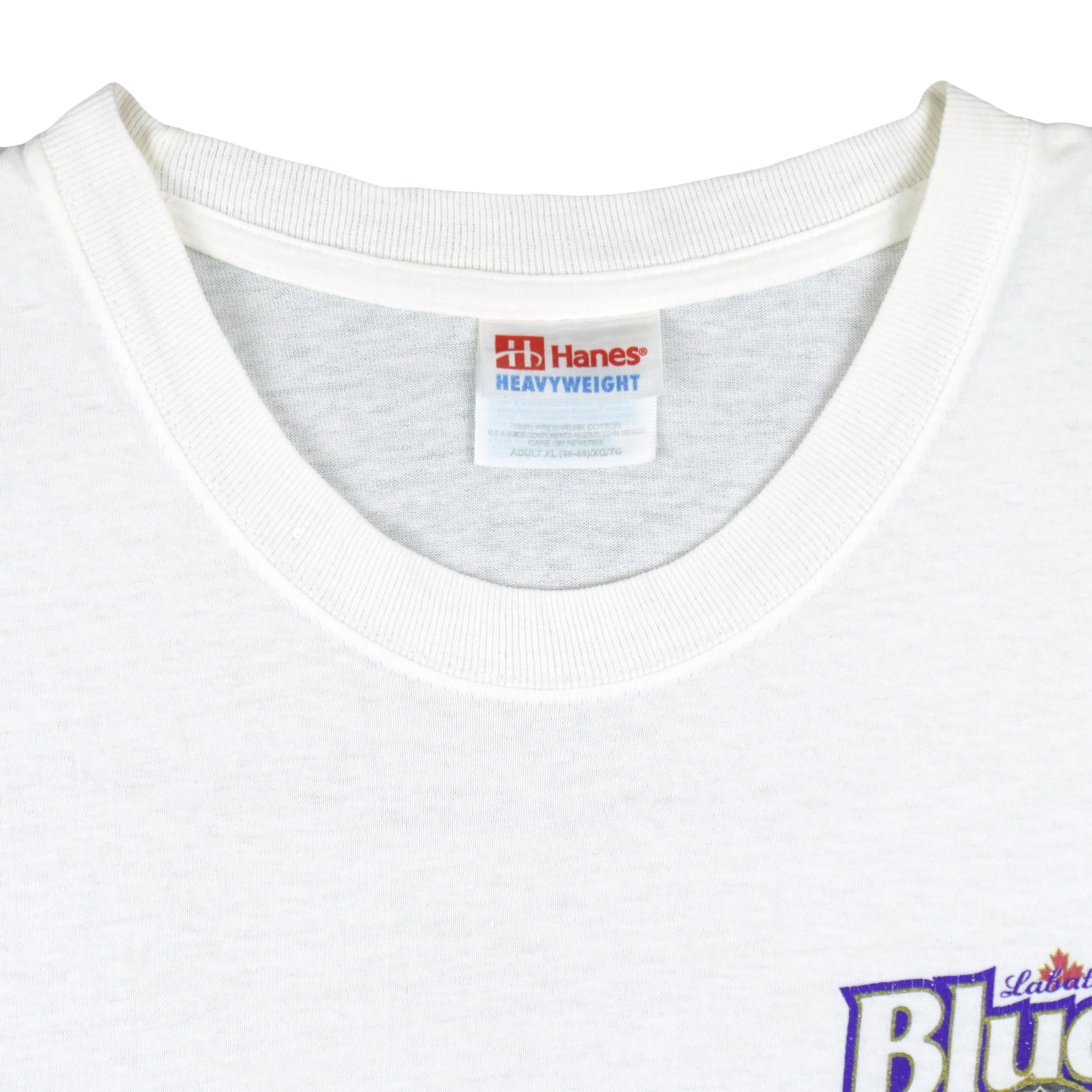 NHL (Hanes) - Labatt Blue Sponsor Western Conference Team T-Shirt 2001 X-Large Vintage Retro Hockey
