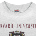 NCAA (Nutmeg) - Harvard University Crimson Collegiate Pride T-Shirt 1990s Large Vintage Retro