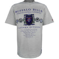 NFL (Nutmeg) - Grey Buffalo Bills Eastern Division T-Shirt 1990s Large Vintage Retro Football