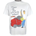 Vintage (Tultex) - King Of The Hill, The One With the Most Lawn Tools Wins! T-Shirt 1998 Large Vintage Retro