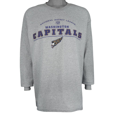 NHL (Lee) - Washington Capitals Long Sleeve Shirt 1990s X-Large
