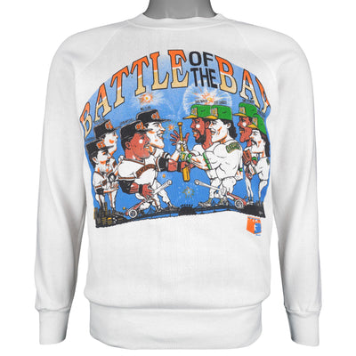 MLB - San Francisco Giants VS Oakland Athletics Matchups Sweatshirt 1989 Medium