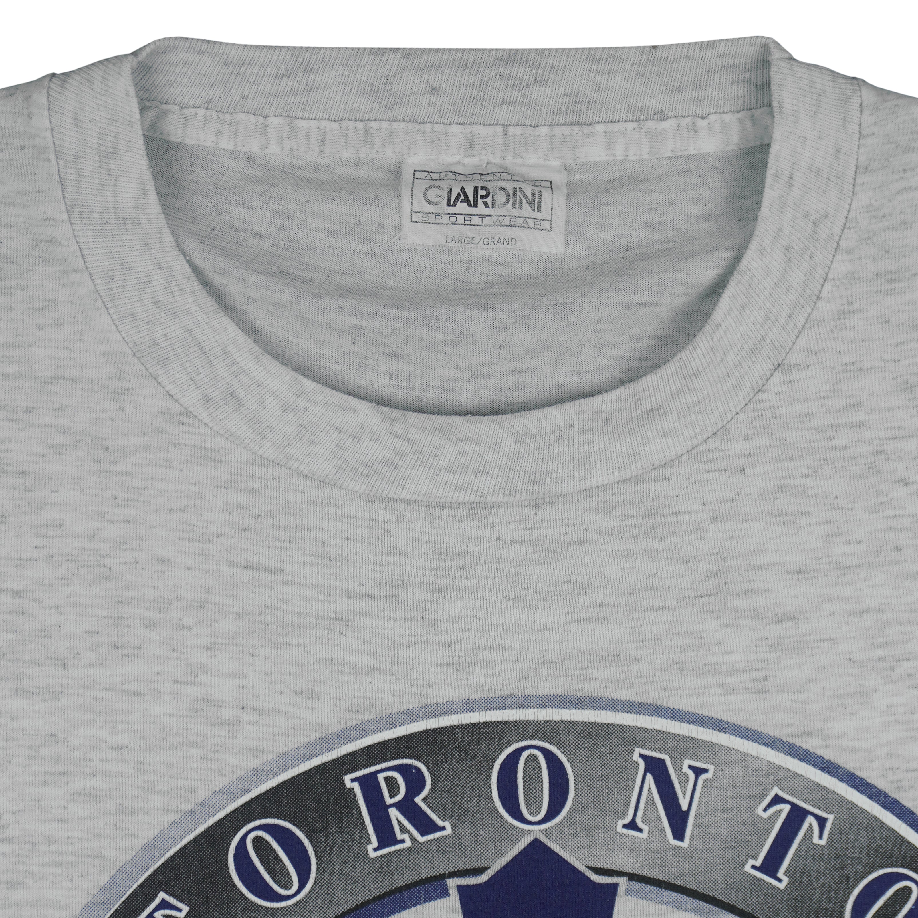 NHL (Giardini) - Toronto Maple Leafs Single Stitch T-Shirt 1990s Large Vintage Retro Hockey