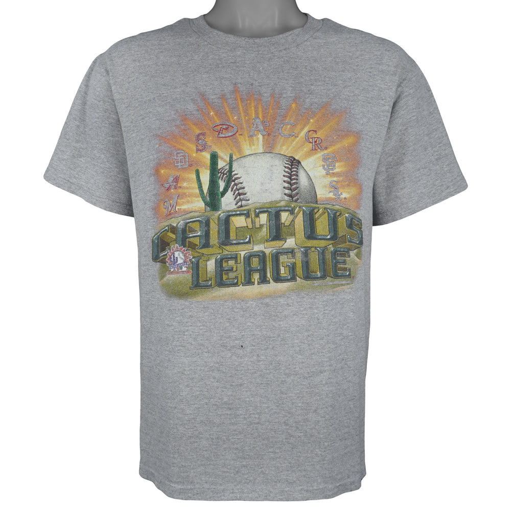 MLB (CSA) - Cactus League Spring Training T-Shirt 1998 Medium Vintage Retro Baseball
