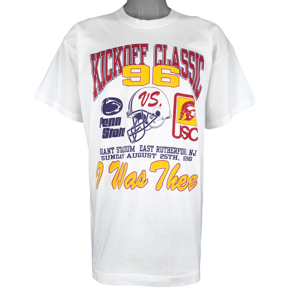 NCAA - Penn State vs USC Kickoff Classic T-Shirt 1996 X-Large Vintage Retro