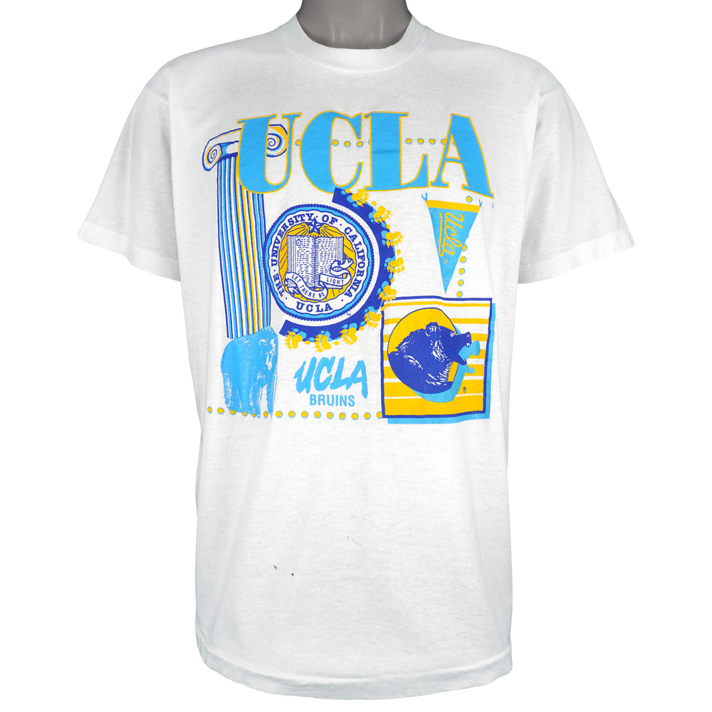 NCAA (Screen Stars Best) - UCLA Bruins Single Stitch T-Shirt 1990s X-Large Vintage Retro