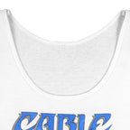 Marvel - Comic Cable Nathan Summers Sleeveless Shirt 1990s Medium Vintage Retro