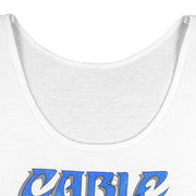 Marvel - Comic Cable Nathan Summers Sleeveless Shirt 1990s Medium Vintage Retro