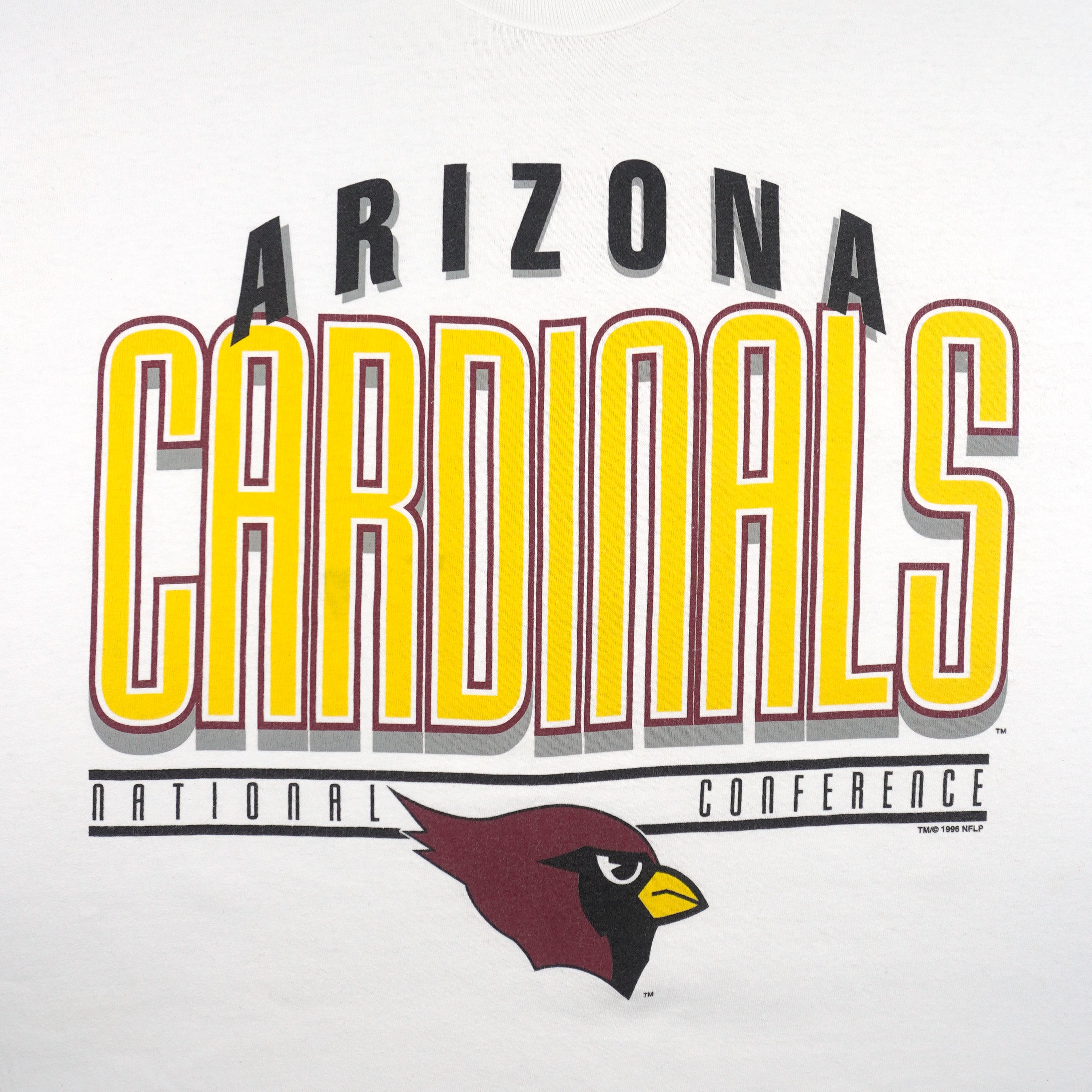 MLB (Hanes) - St. Louis Cardinals Spell-Out T-Shirt 1996 X-Large Vintage Retro Baseball