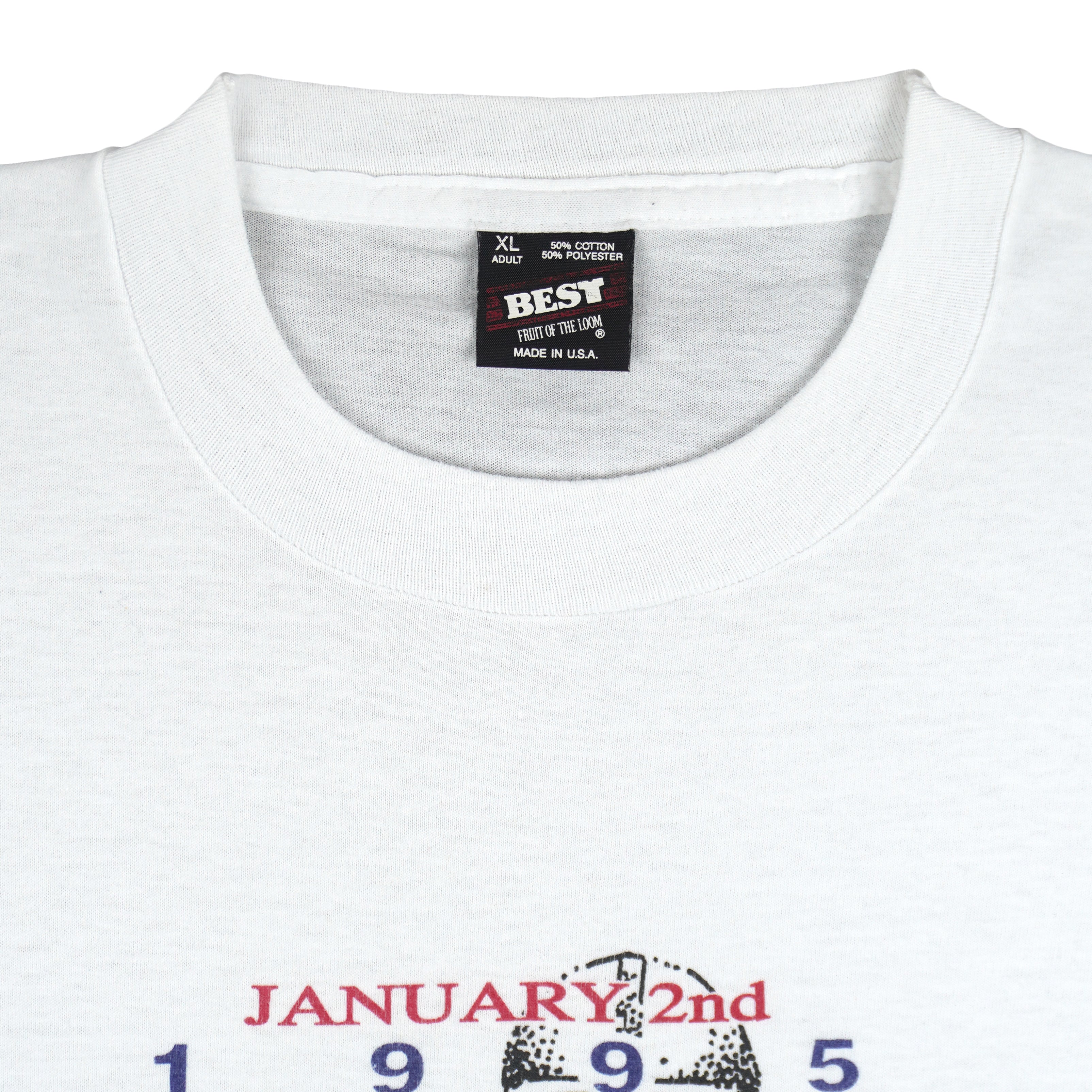 NCAA (Best) - Mountaineers vs Gamecocks Carquest Bowl T-Shirt 1995 X-Large Vintage Retro