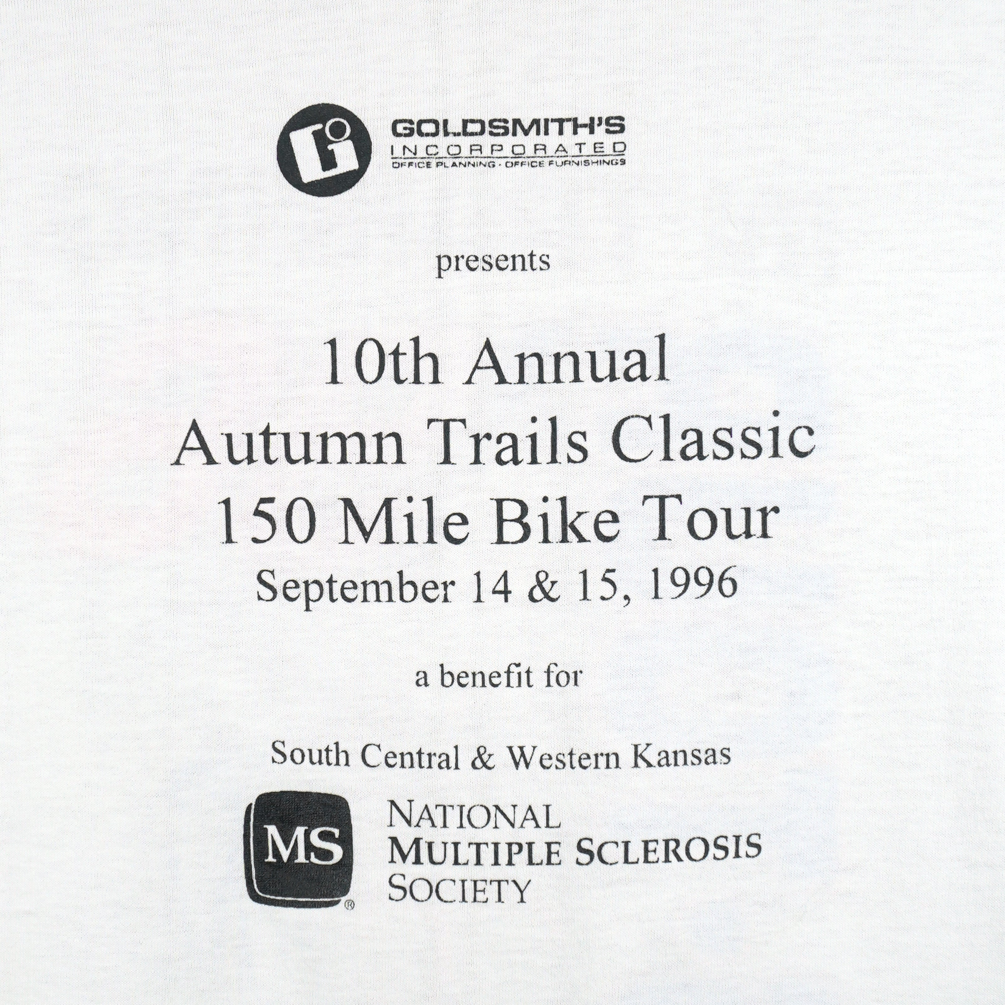 Vintage (Best) - MS Tour '96 In Training T-Shirt 1996 Medium Vintage Retro