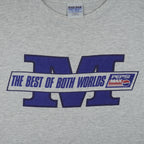 Vintage (Gildan) - Pepsi Max The Best Of Both Worlds T-Shirt 1990s X-Large Vintage Retro