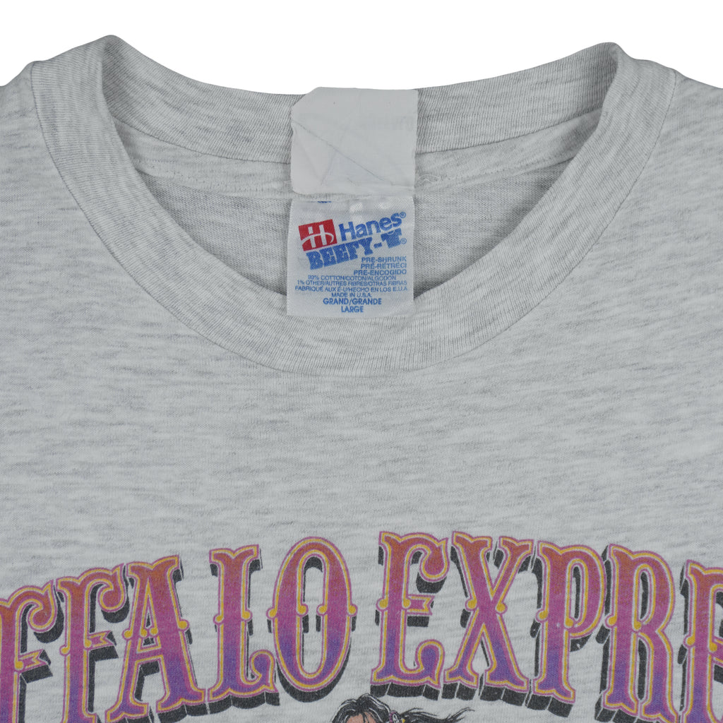 Vintage (Hanes) - Buffalo Express Single Stitch T-Shirt 1989 Large Vintage Retro