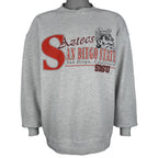 NCAA (Danaggers) - San Diego State Aztecs Crew Neck Sweatshirt 1990s Large Vintage Retro