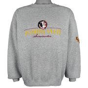 NCAA (CS) - Florida State Seminoles Embroidered Sweatshirt 1990s Large Vintage Retro
