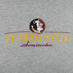NCAA (CS) - Florida State Seminoles Embroidered Sweatshirt 1990s Large Vintage Retro