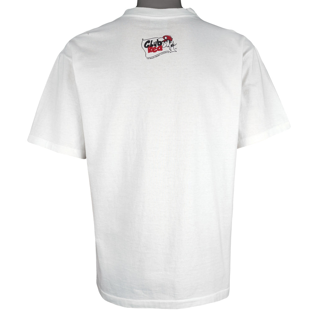 Vintage (Club Red) - Jeff Foxworthy Redneck Top 10 Comedy T-Shirt 1996 Large Vintage Retro