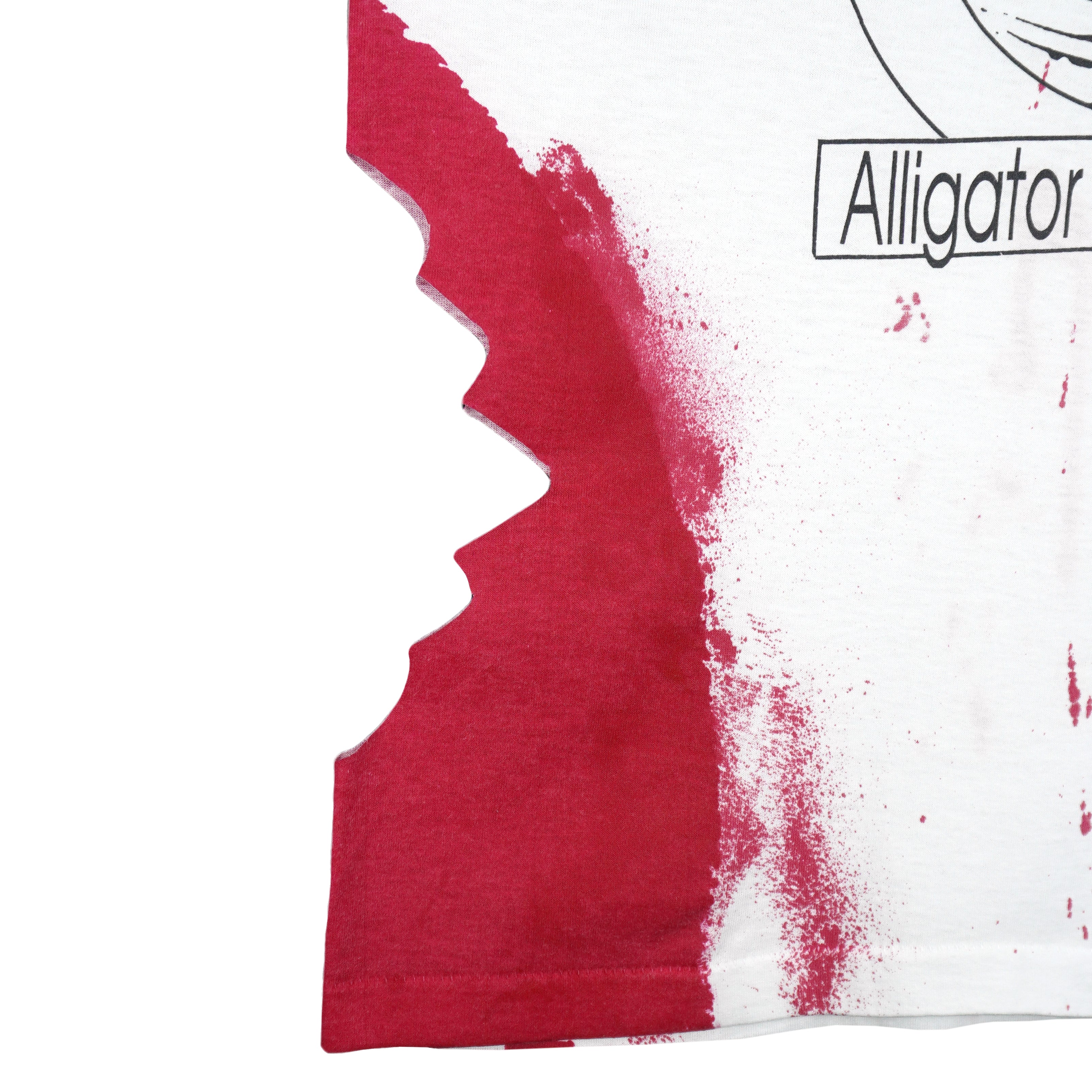 Vintage - Louisiana Alligator Wrestling Team Single Stitch T-Shirt 1990s Large Vintage Retro