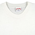 MLB (Nutmeg) - White New York Mets T-Shirt 1990s X-Large Vintage Retro Baseball