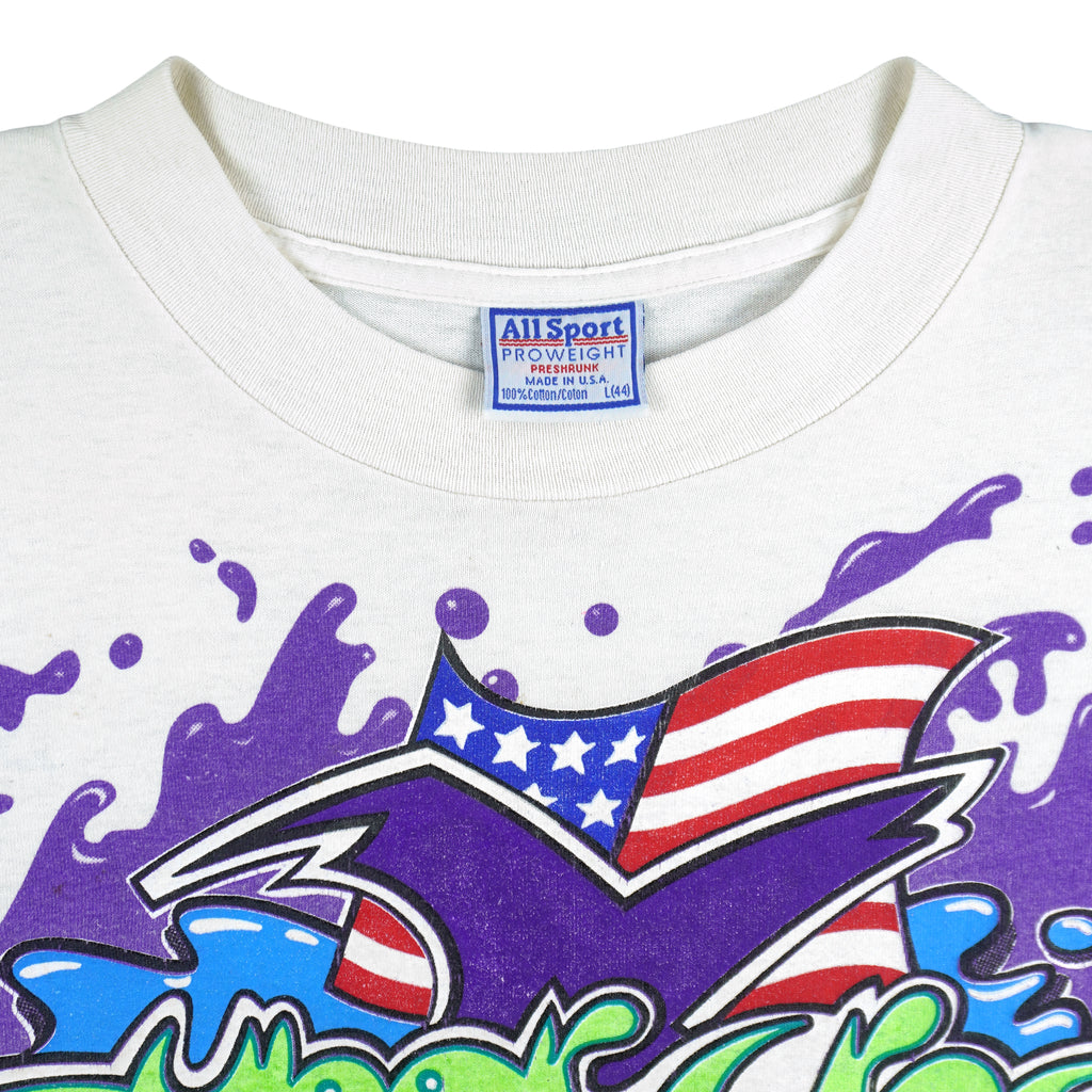 Vintage (All Sport) - USA Supercross Series Long Sleeve Shirt 1995 Large Vintage Retro