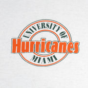 NCAA (The Game) - University Of Miami Hurricanes T-Shirt 1990s Large Vintage Retro