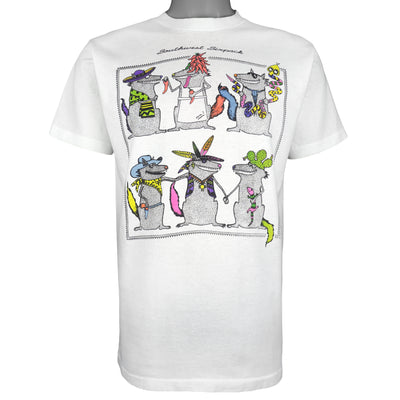 Vintage (All Sport) - Southwest Sixpack Lizards Cartoons T-Shirt 1991 Medium